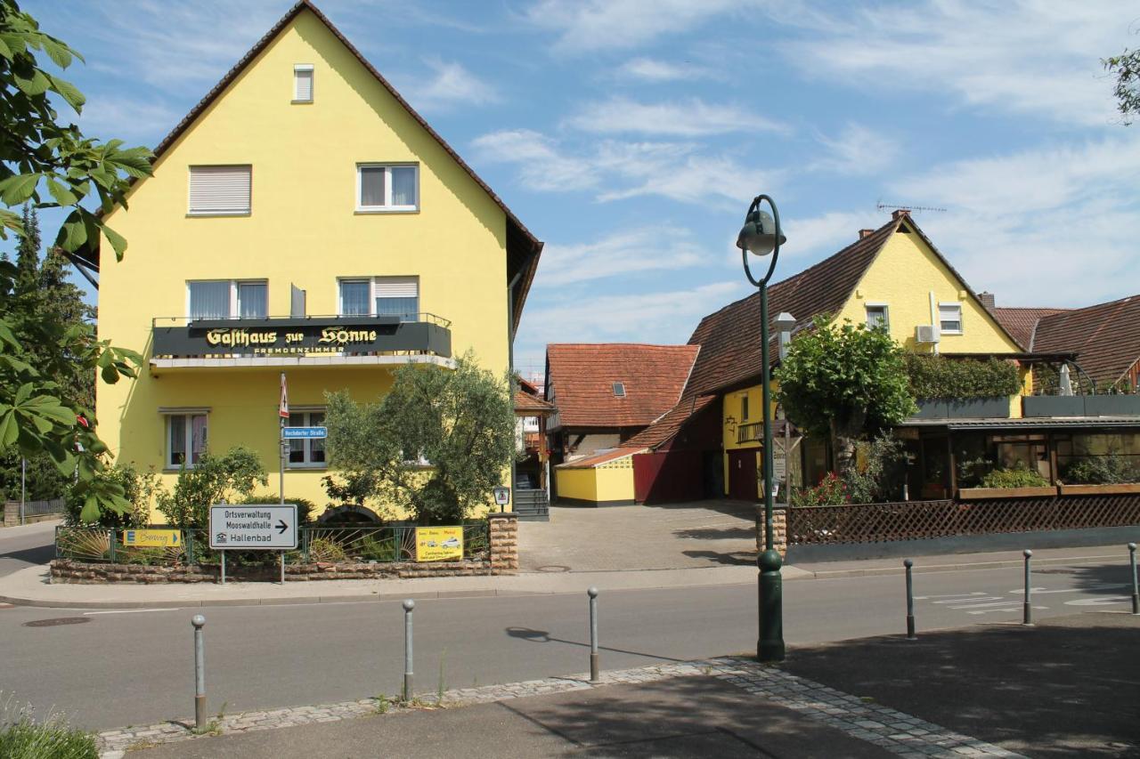 Gasthaus Zur Sonne Freiburg im Breisgau Dış mekan fotoğraf