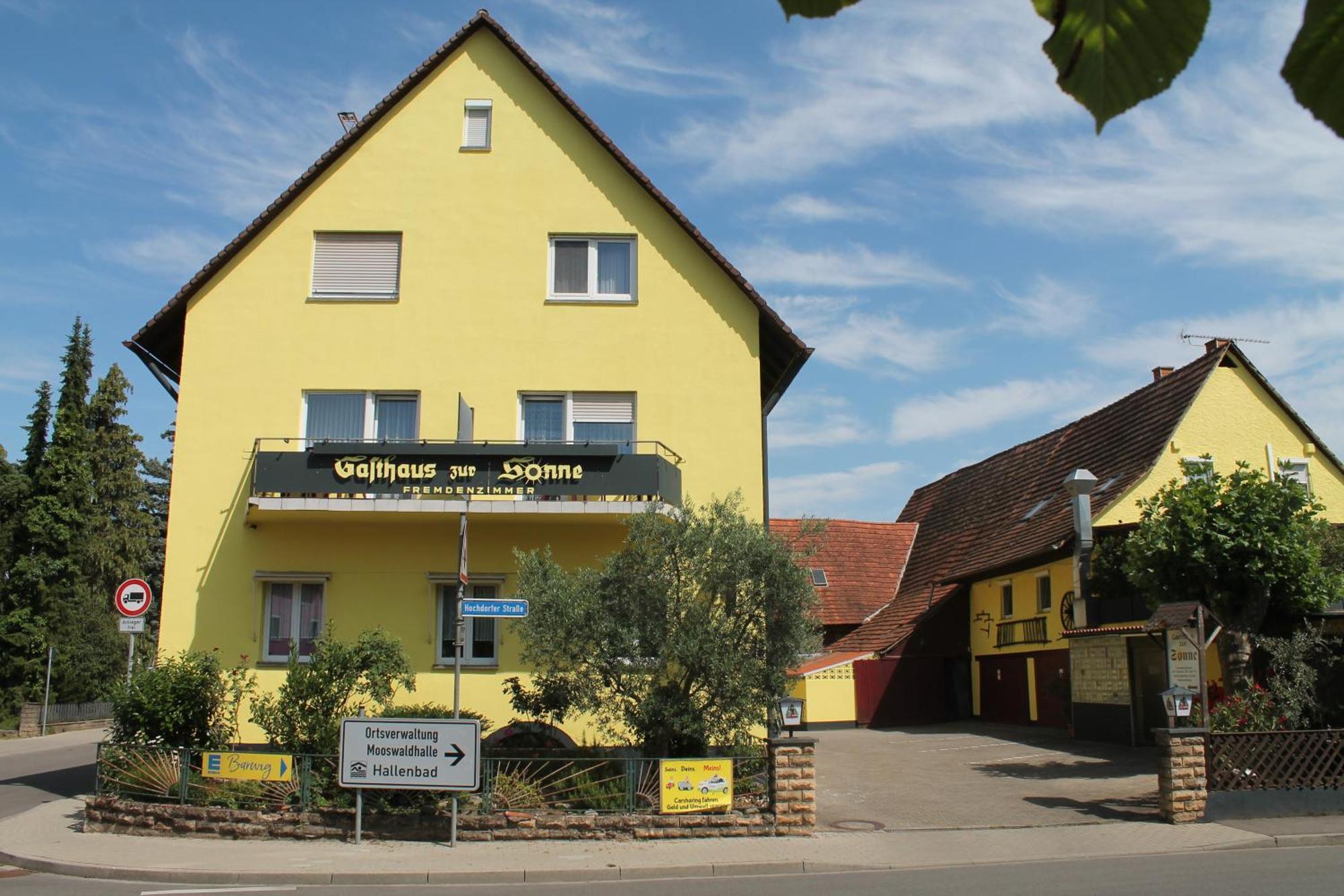 Gasthaus Zur Sonne Freiburg im Breisgau Dış mekan fotoğraf